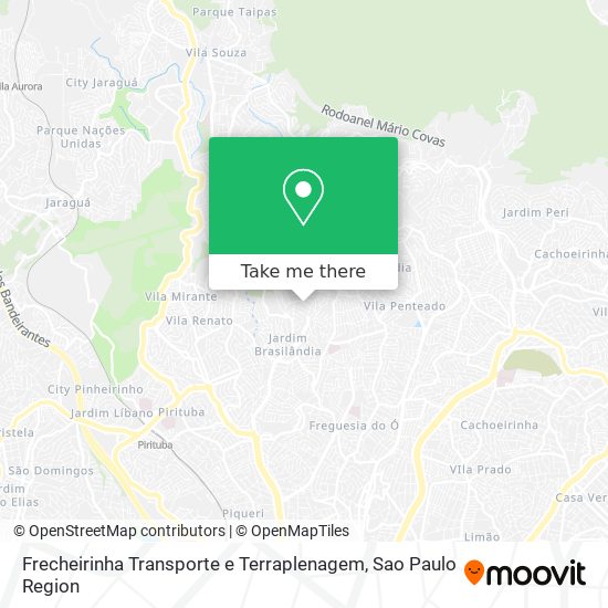 Frecheirinha Transporte e Terraplenagem map