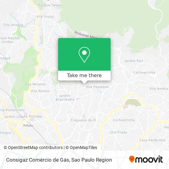 Consigaz Comércio de Gás map