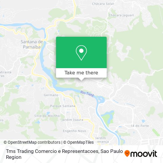 Tms Trading Comercio e Representacoes map