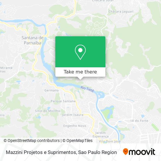 Mazzini Projetos e Suprimentos map