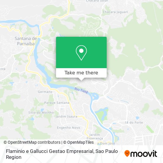 Flaminio e Gallucci Gestao Empresarial map