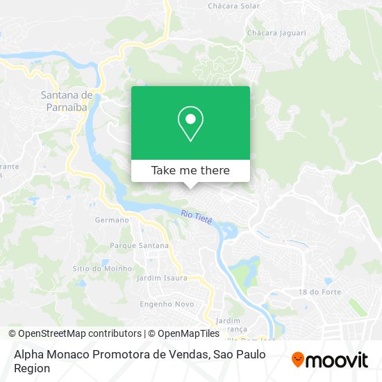 Alpha Monaco Promotora de Vendas map