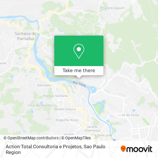 Action Total Consultoria e Projetos map