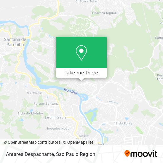 Antares Despachante map