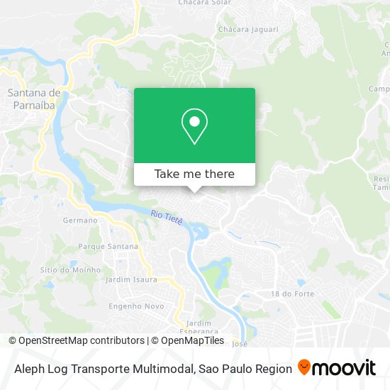 Mapa Aleph Log Transporte Multimodal
