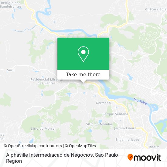Alphaville Intermediacao de Negocios map