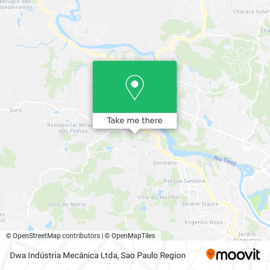 Dwa Indústria Mecânica Ltda map