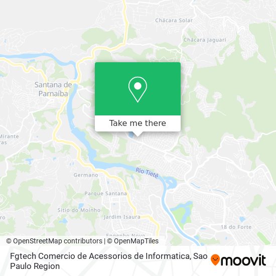 Mapa Fgtech Comercio de Acessorios de Informatica