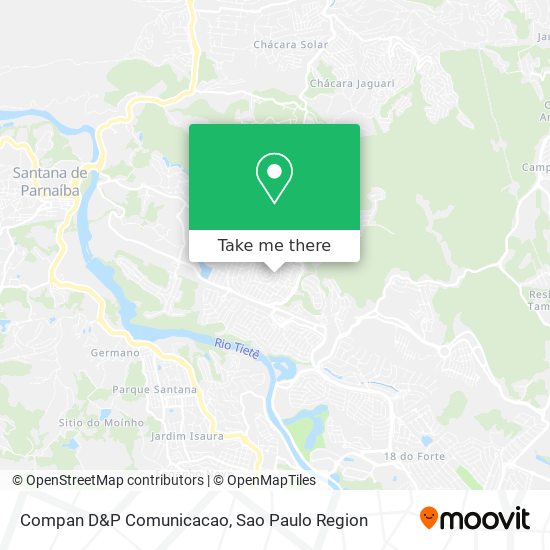 Mapa Compan D&P Comunicacao