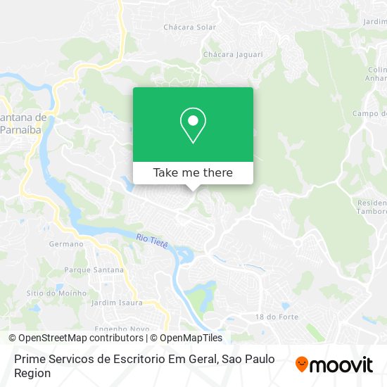 Prime Servicos de Escritorio Em Geral map