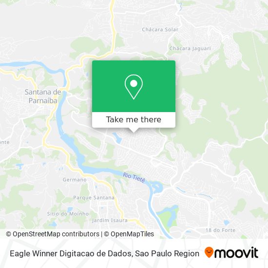 Eagle Winner Digitacao de Dados map