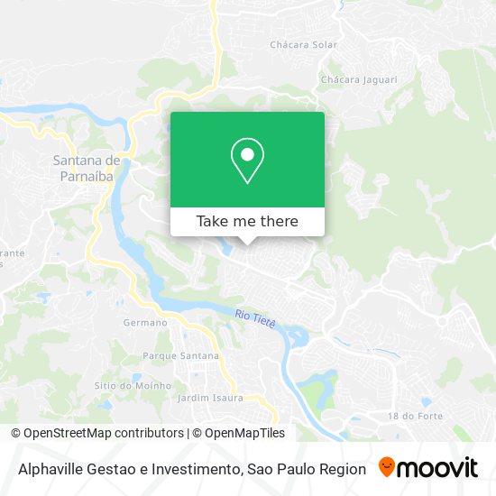 Alphaville Gestao e Investimento map