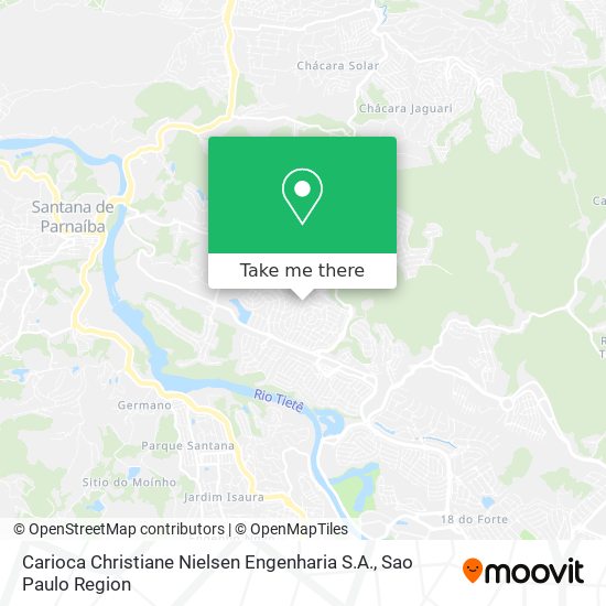 Mapa Carioca Christiane Nielsen Engenharia S.A.
