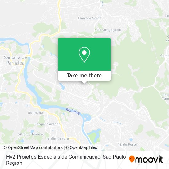 Mapa Hv2 Projetos Especiais de Comunicacao