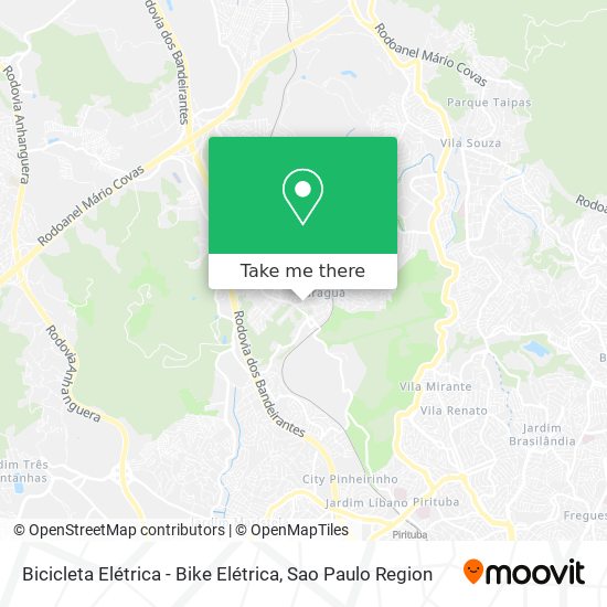 Bicicleta Elétrica - Bike Elétrica map
