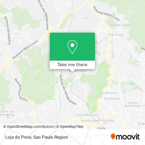 Loja do Povo map