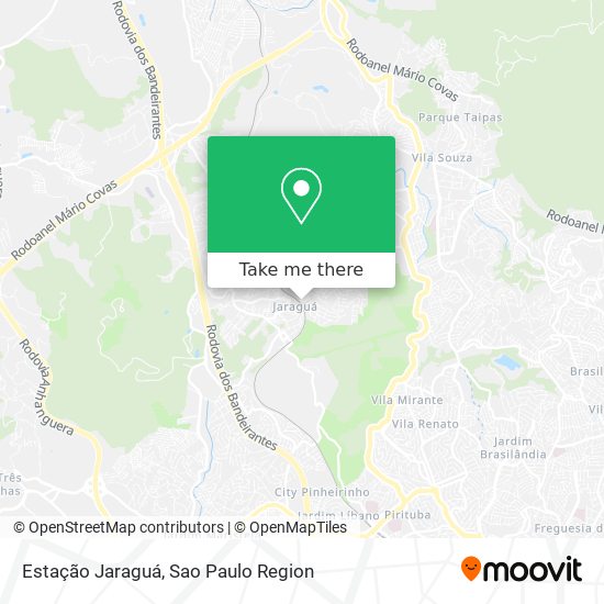 Estação Jaraguá map