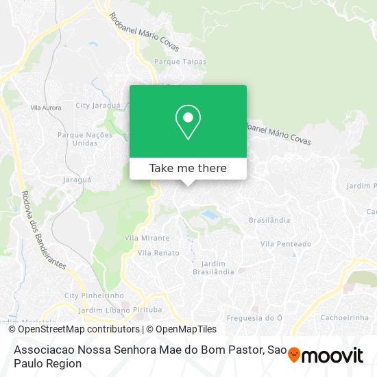 Associacao Nossa Senhora Mae do Bom Pastor map