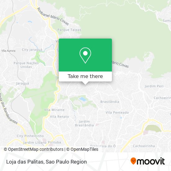 Loja das Palitas map