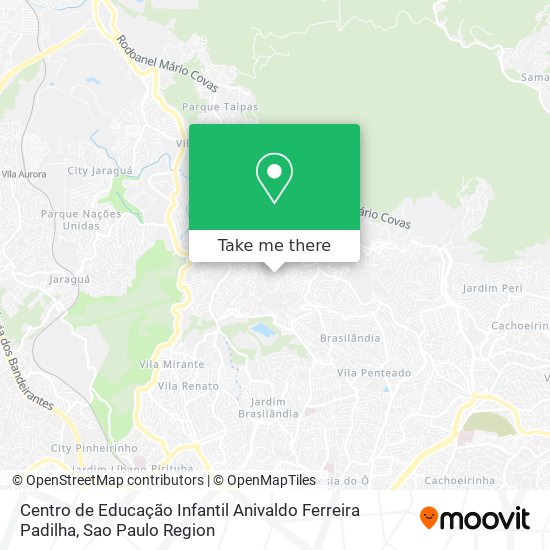 Centro de Educação Infantil Anivaldo Ferreira Padilha map