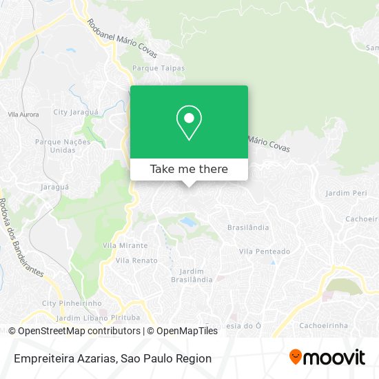 Mapa Empreiteira Azarias