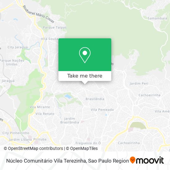 Núcleo Comunitário Vila Terezinha map