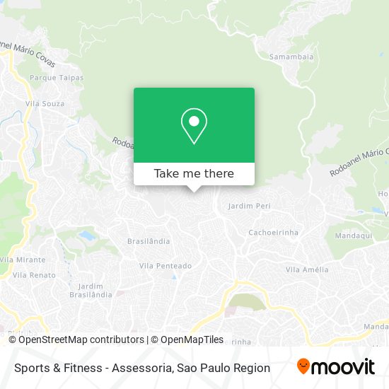 Sports & Fitness - Assessoria map