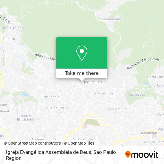 Igreja Evangélica Assembléia de Deus map