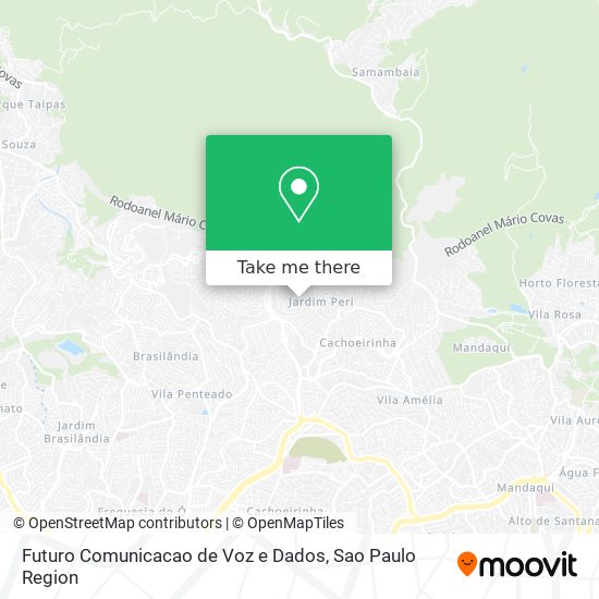 Mapa Futuro Comunicacao de Voz e Dados