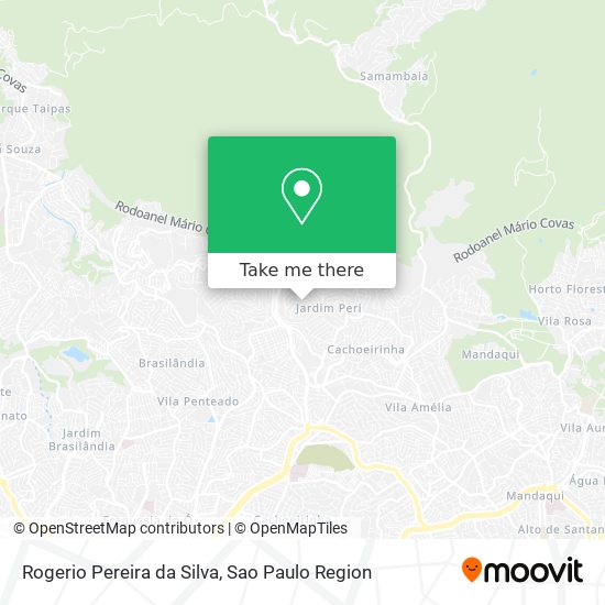 Rogerio Pereira da Silva map