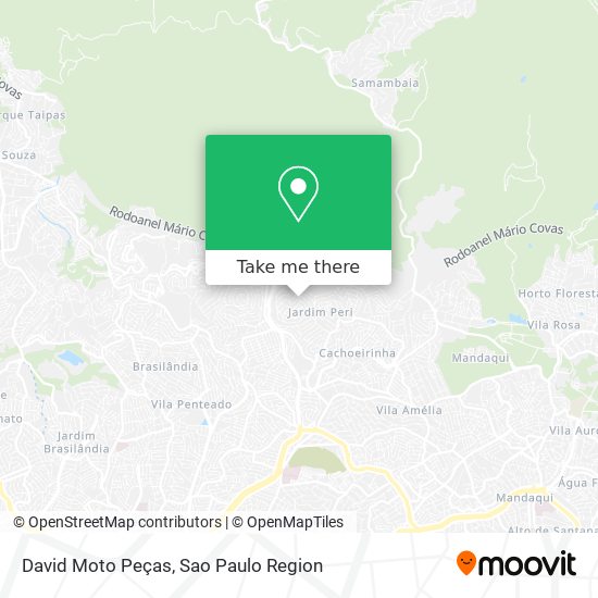 David Moto Peças map