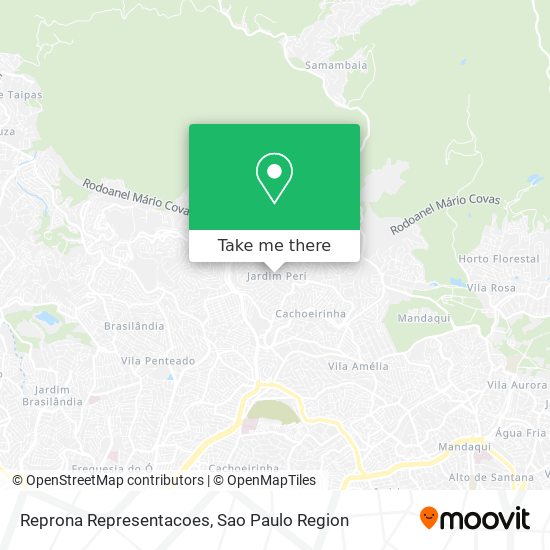 Reprona Representacoes map