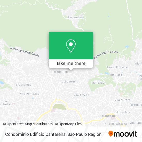Condominio Edificio Cantareira map