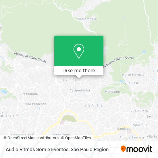 Mapa Áudio Ritmos Som e Eventos