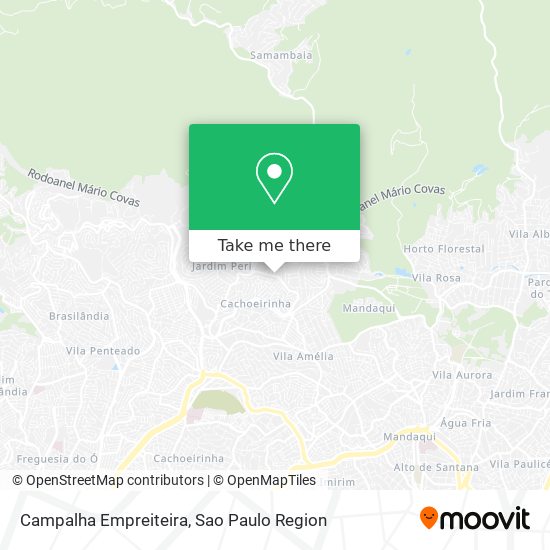 Mapa Campalha Empreiteira