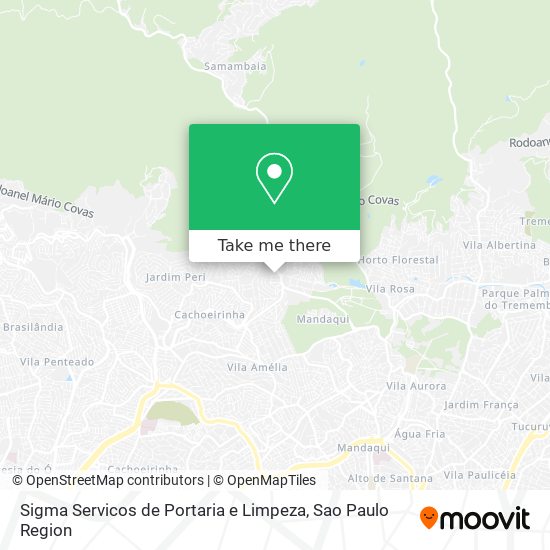 Sigma Servicos de Portaria e Limpeza map