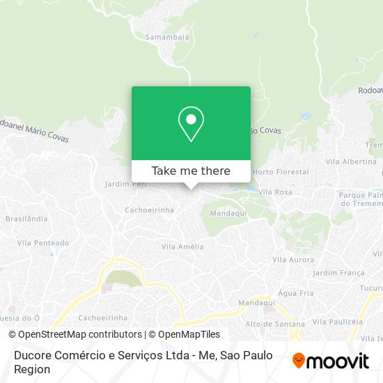 Ducore Comércio e Serviços Ltda - Me map