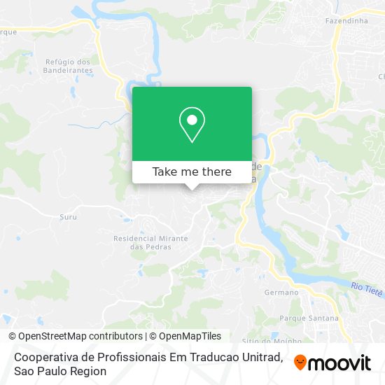 Cooperativa de Profissionais Em Traducao Unitrad map