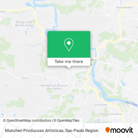 Munchen Producoes Artisticas map