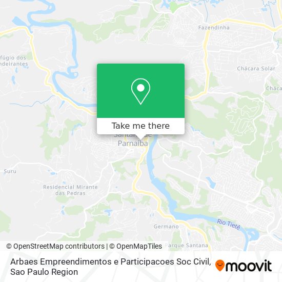 Arbaes Empreendimentos e Participacoes Soc Civil map