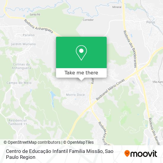 Centro de Educação Infantil Familia Missão map