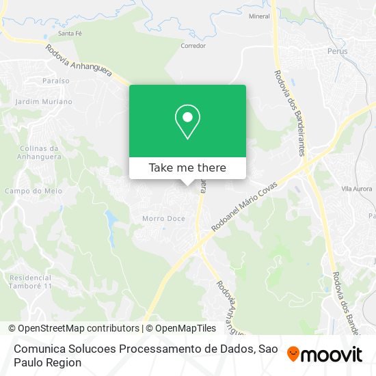 Mapa Comunica Solucoes Processamento de Dados