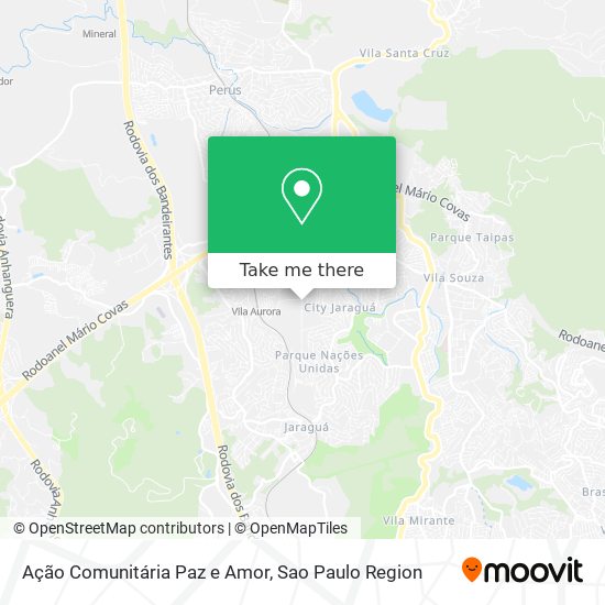 Ação Comunitária Paz e Amor map