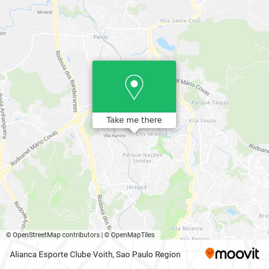 Alianca Esporte Clube Voith map