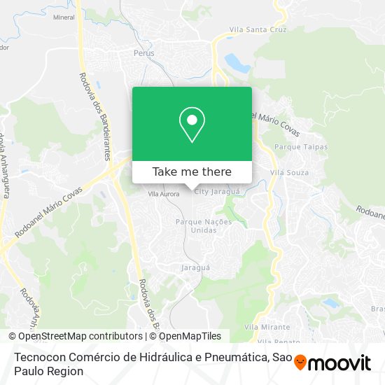 Tecnocon Comércio de Hidráulica e Pneumática map