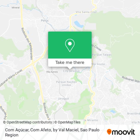 Com Açúcar, Com Afeto, by Val Maciel map