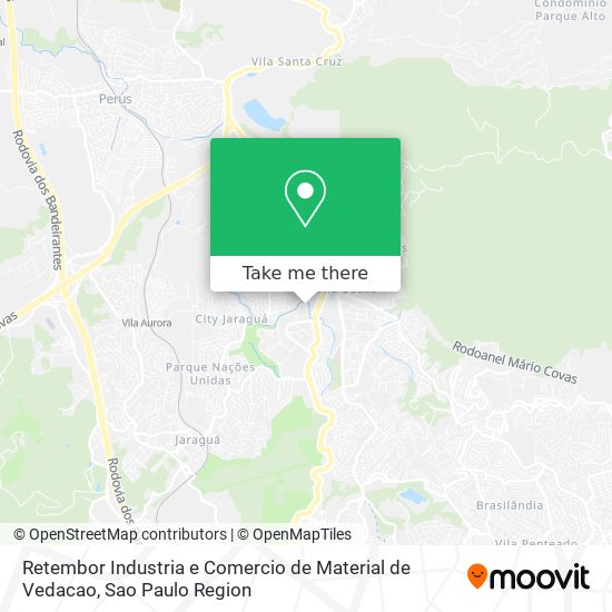 Retembor Industria e Comercio de Material de Vedacao map
