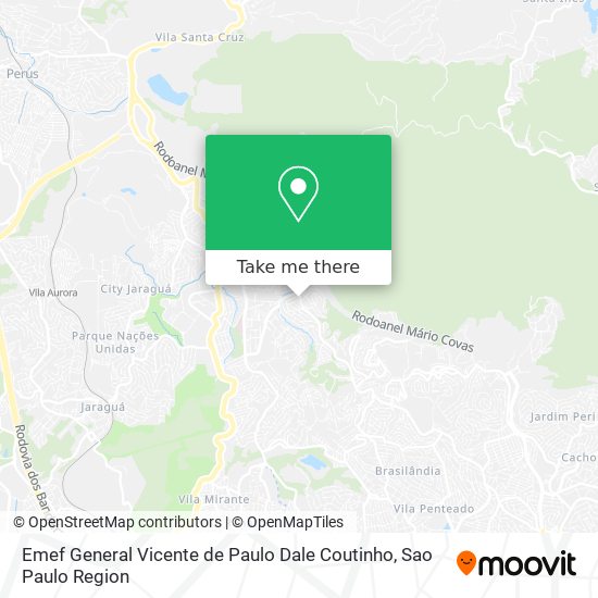 Emef General Vicente de Paulo Dale Coutinho map