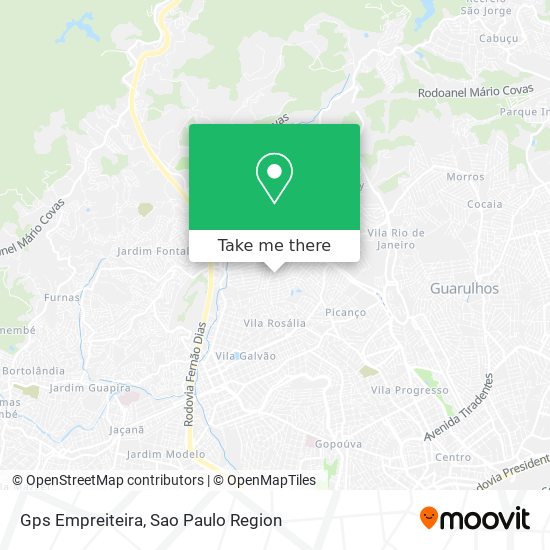 Gps Empreiteira map