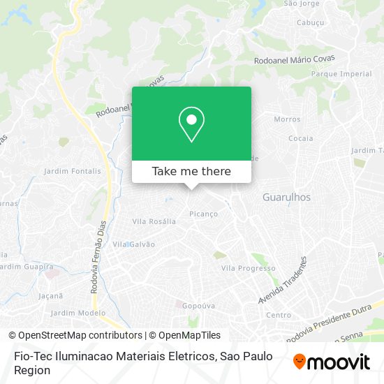 Fio-Tec Iluminacao Materiais Eletricos map